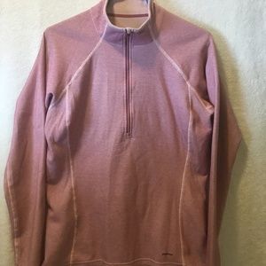 Patagonia Capilene Zip Neck Top, Pink, Women’s XL
